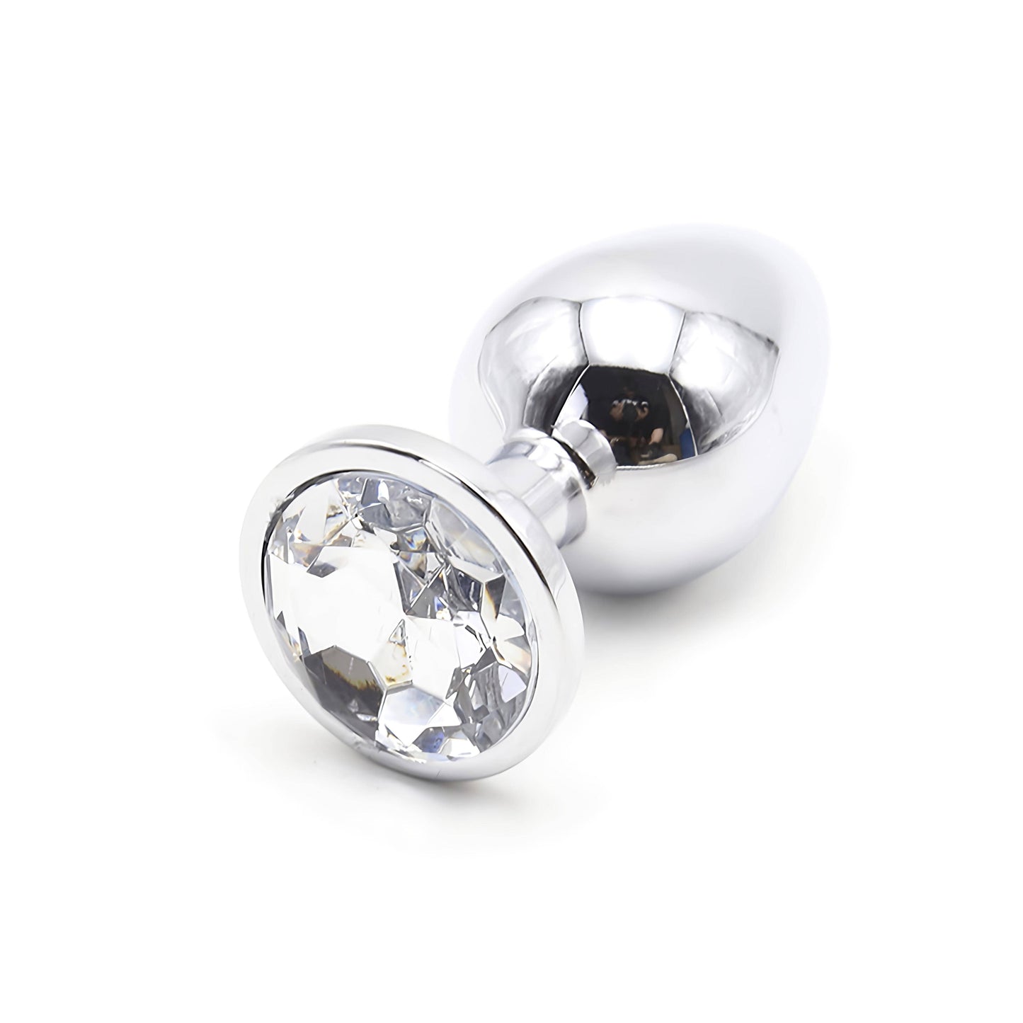 Set of three metal anal plugs