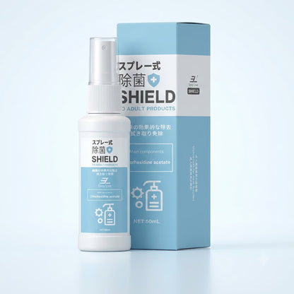 Adult Product Disinfectant Spray 50ml Bottle and Packaging Box