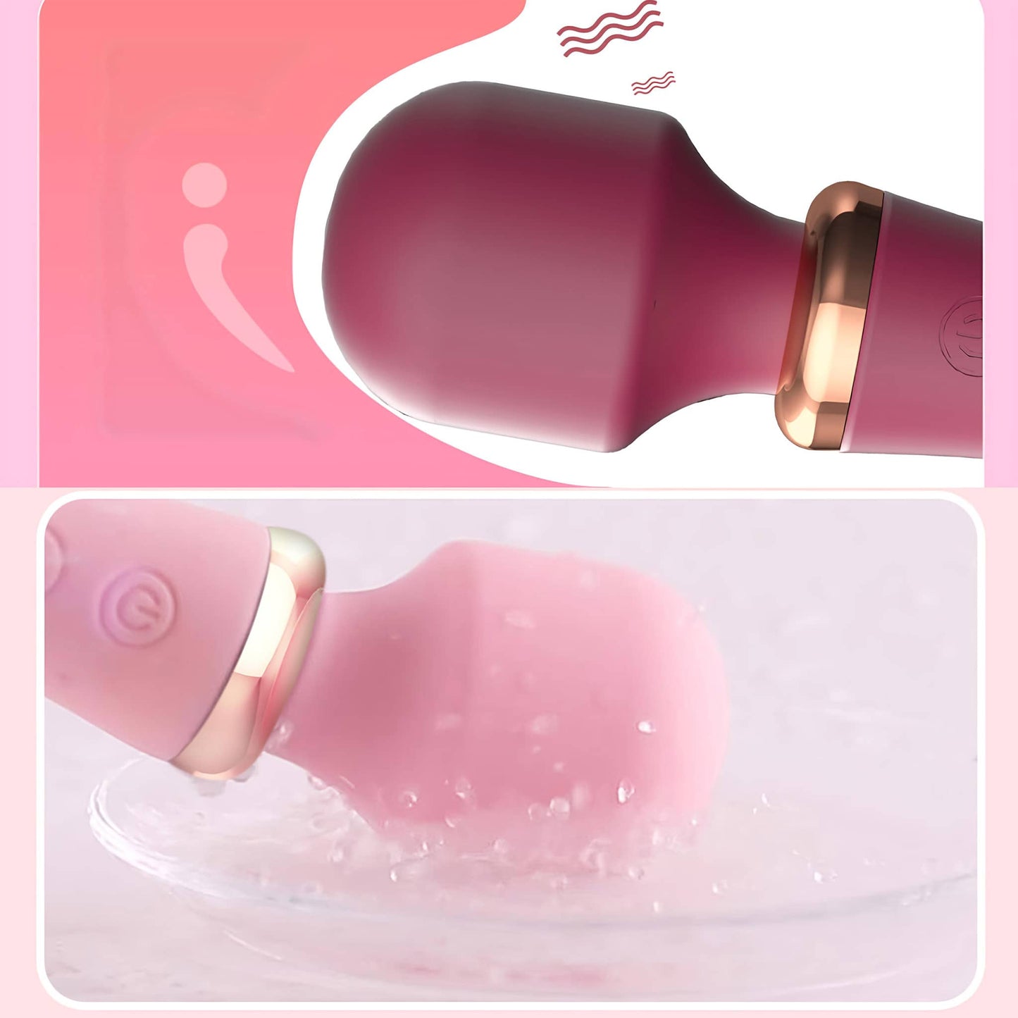 Smart Heated Silicone Wand Vibrator Vibration Schematic