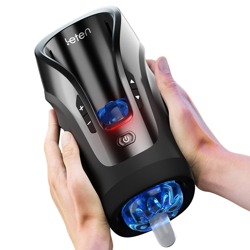 Cannon King Mini KETEN Male Masturbator with 10 modes and 600 strokes per minute, featuring 3D textured technology and compact handheld design.