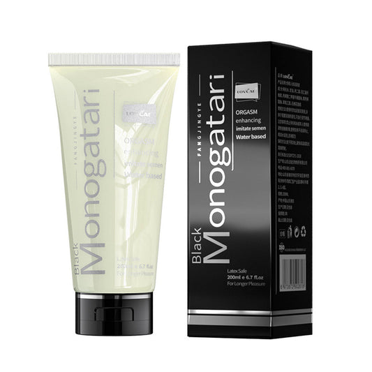Lovcae Monogatari Imitate Semen Lubricant - Water-Based Personal Lubricant Bottle for Couples
