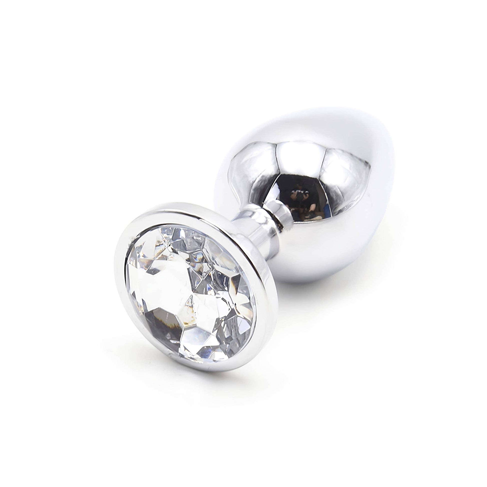 Set of three metal anal plugs